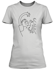 ALIEN scribble MOVIE T-Shirt