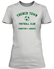 BOB MARLEY inspired TRENCH TOWN Football Club RINGER T-Shirt