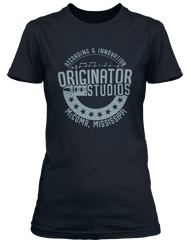 BO DIDDLEY inspired ORIGINATOR Studios blue T-Shirt
