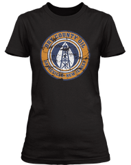 BON JOVI inspired DRY COUNTY oil T-Shirt