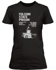 Johnny Cash Folsom Prison Blues inspired T-Shirt