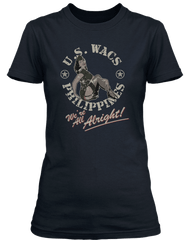 Cheap Trick US WACS Philippines Surrender inspired T-Shirt