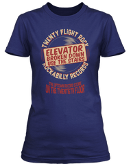 EDDIE COCHRAN inspired TWENTY FLIGHT ROCK T-Shirt