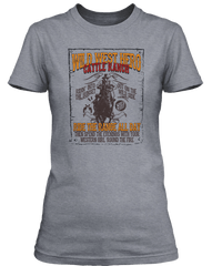 ELO ELECTRIC LIGHT ORCHESTRA inspired WILD WEST HERO T-Shirt