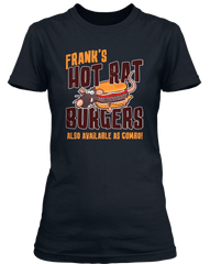 Frank Zappa Hot Rat Burgers inspired T-Shirt