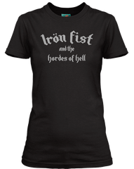 MOTORHEAD secret gig inspired IRON FIST AND THE HOARDS OF HELL T-Shirt