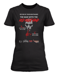 NICK CAVE inspired RED RIGHT HAND T-Shirt