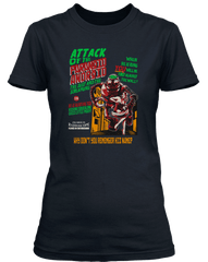 RADIOHEAD inspired PARANOID ANDROID B-Movie poster T-Shirt