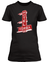 White Stripes inspired Hotel Yorba T-Shirt